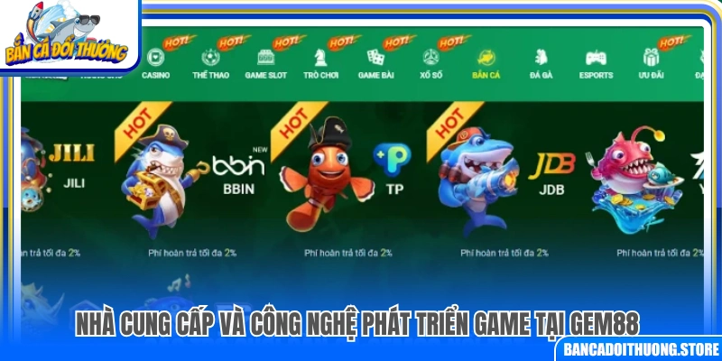 Nhà phát triển và nền tảng công nghệ của Gem 88