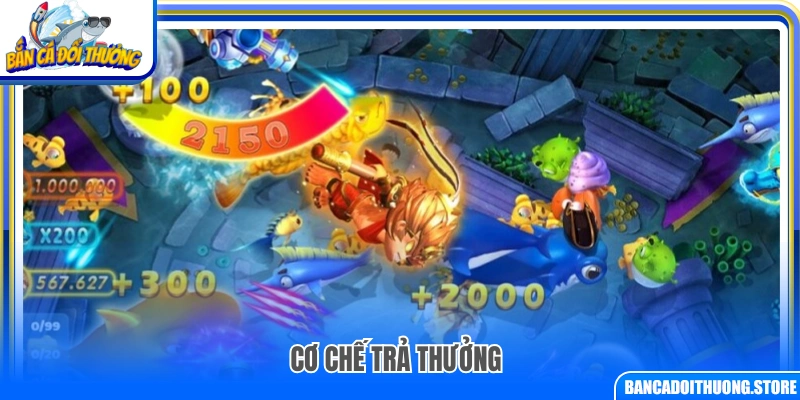 Cách tính thưởng trong game Bingo Fishing