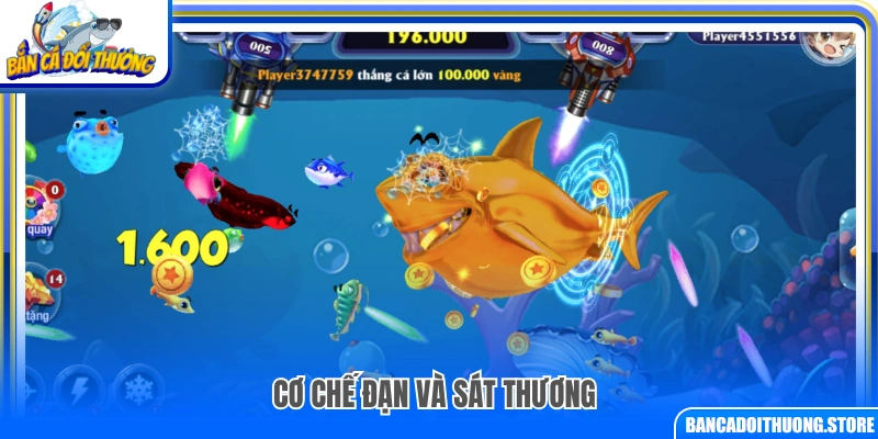 Cơ chế đạn và mức sát thương